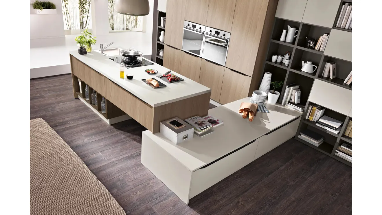 Cucina Moderna con isola Miami 10 di Spar