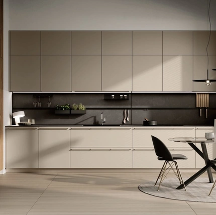 Cucina Moderna ad angolo Quadra 07 di Colombini Kitchen
