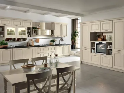Cucina lineare Shabby Chic Borgo 04 di Spar
