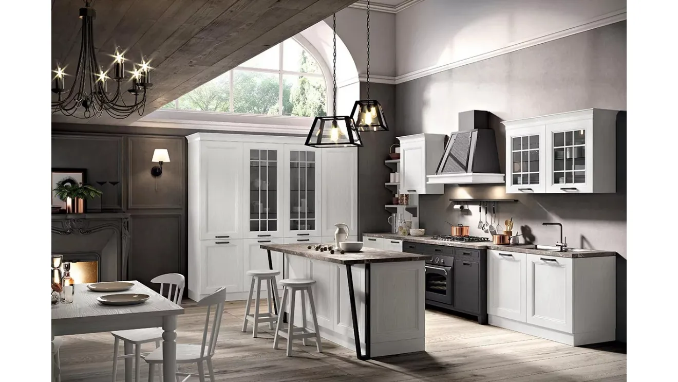 Cucina Shabby Chic Maryland 04 di Spar